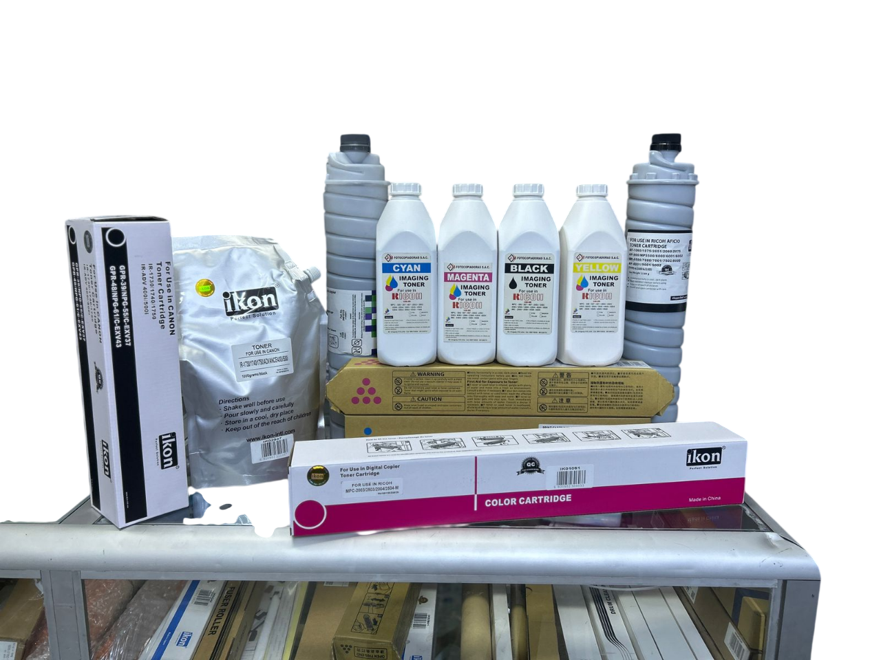 Toner para fotocopiadoras